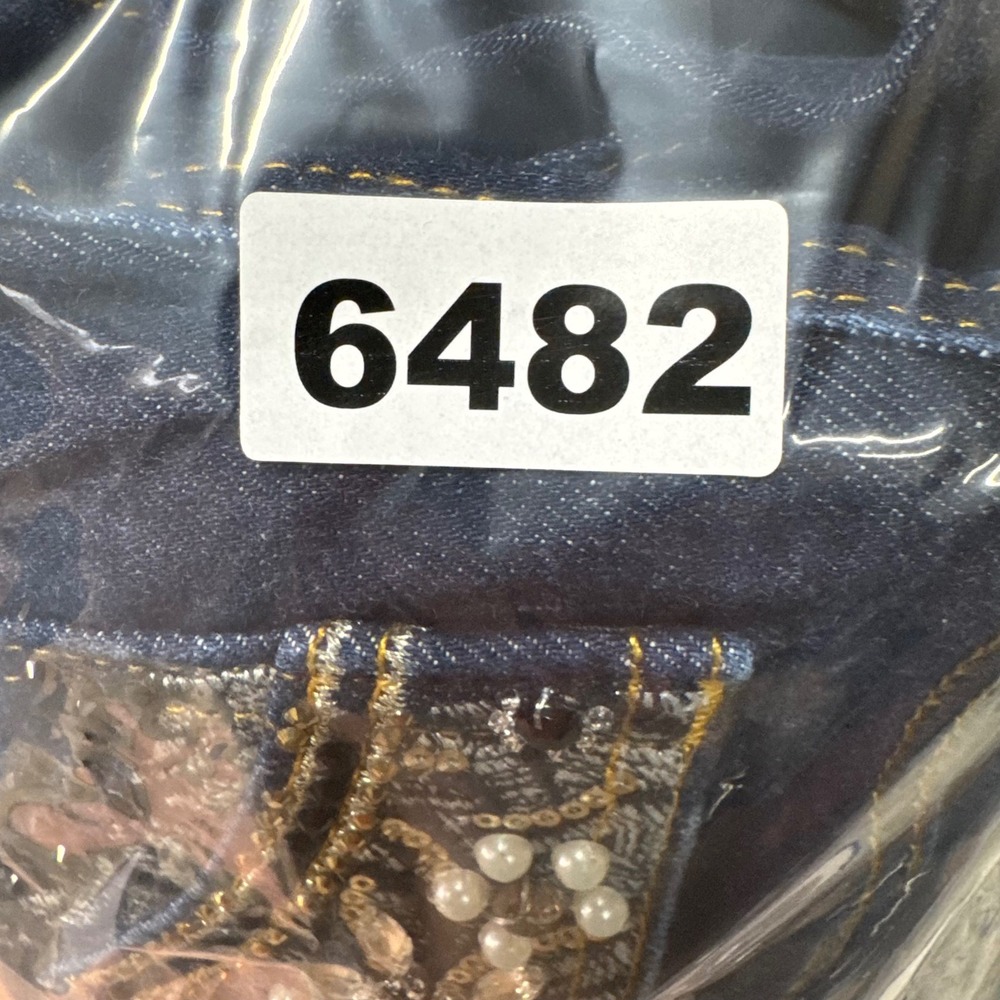 Miss Me Bootcut Jeans‎ Women's 30x34 Dark Wash Y2K Cowboycore Denim - Picture 12 of 12